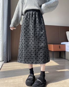 Modern long skirt autumn and winter skirt for women