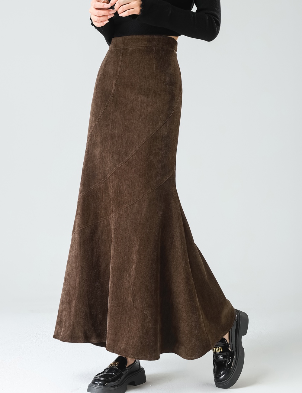 Autumn and winter stereoscopic mermaid skirt