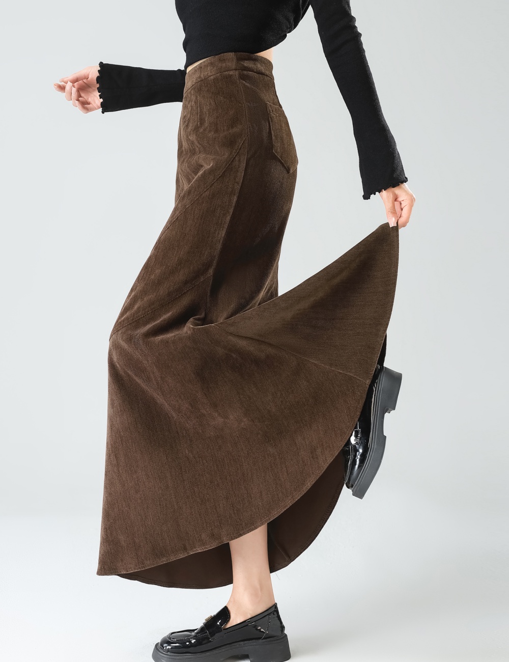 Autumn and winter stereoscopic mermaid skirt