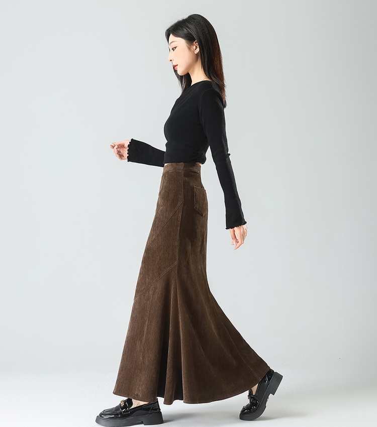 Autumn and winter stereoscopic mermaid skirt