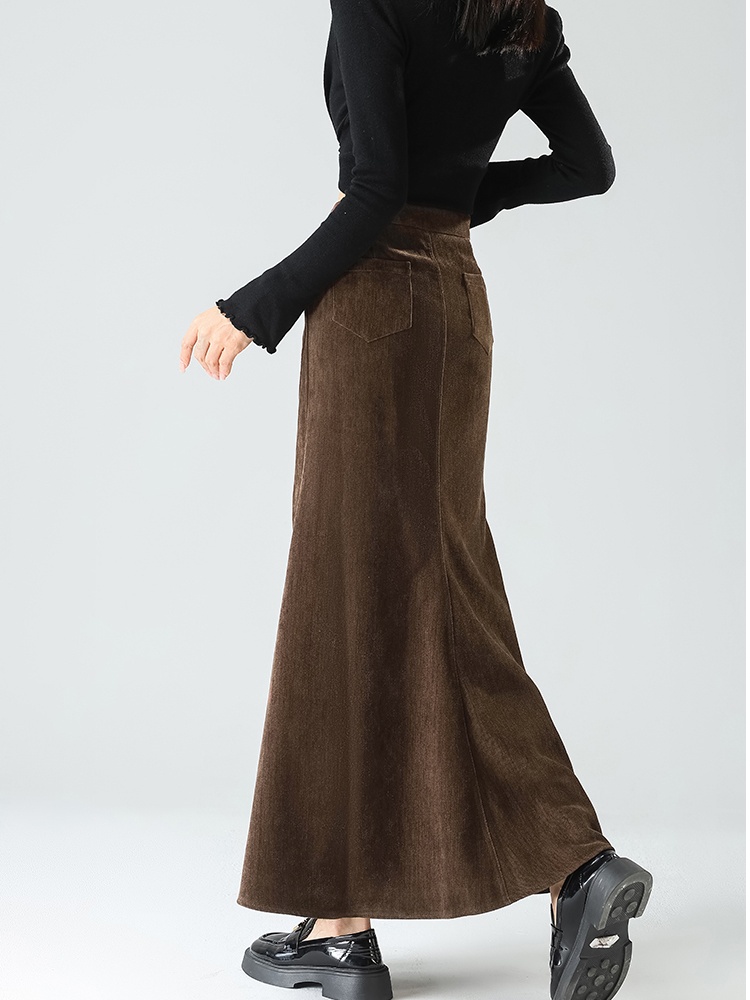 Autumn and winter stereoscopic mermaid skirt