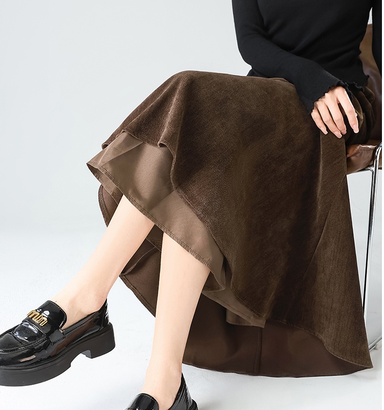 Autumn and winter stereoscopic mermaid skirt