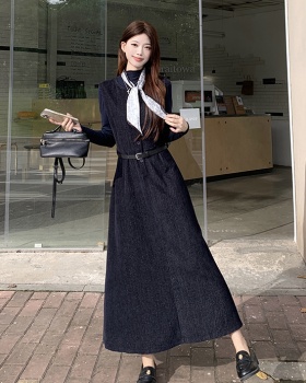 Large yard sleeveless dress 2pcs set for women
