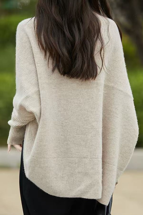 Lazy cardigan loose coat for women