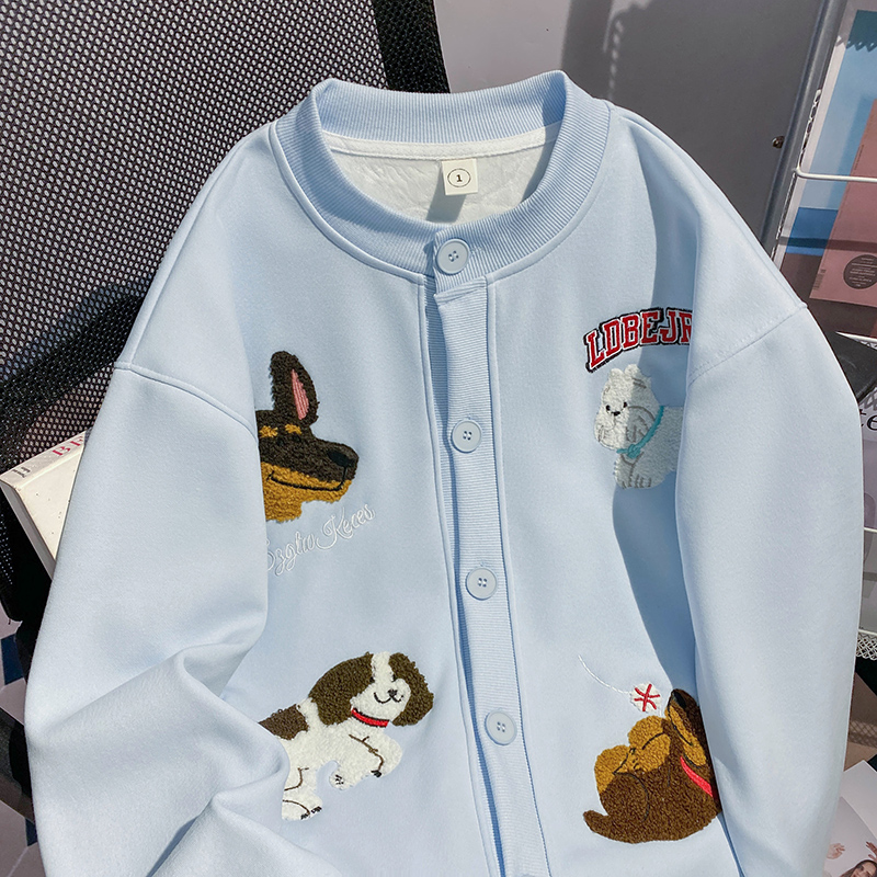 Autumn and winter baseball uniforms hoodie for men