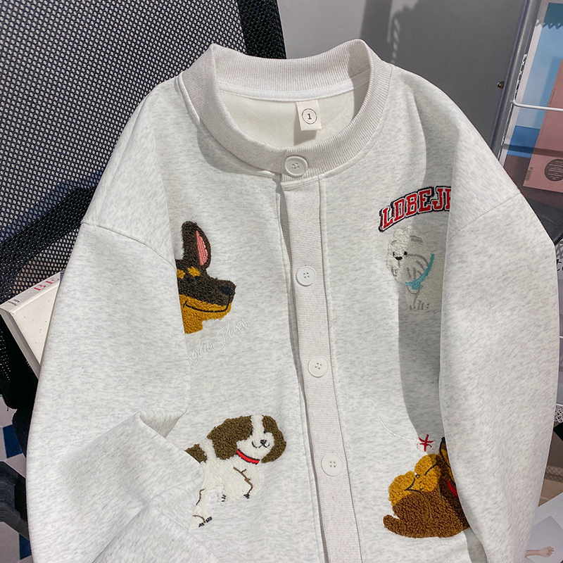 Autumn and winter baseball uniforms hoodie for men