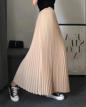 High waist mermaid long skirt satin skirt for women