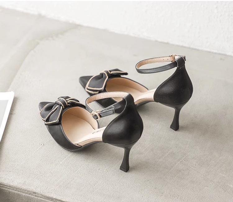 Bridesmaids maiden shoes niche summer wedding shoes