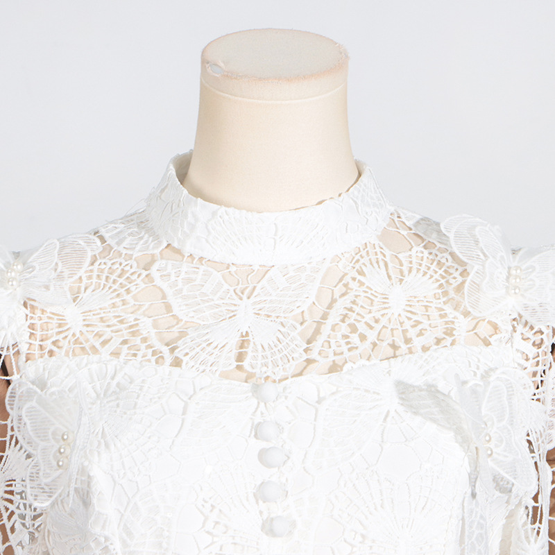 Long gauze skirt ladies summer tops 2pcs set for women