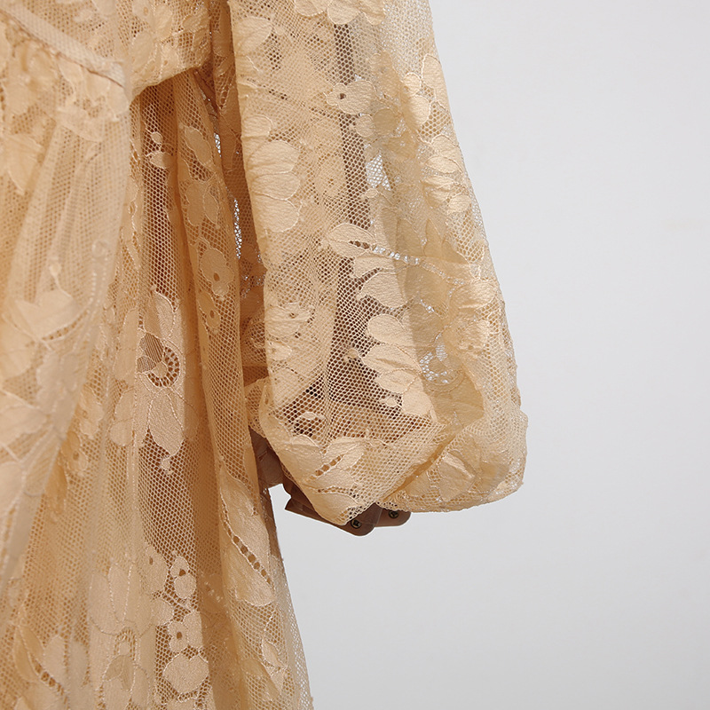 Loose fashion long dress summer long sleeve dress