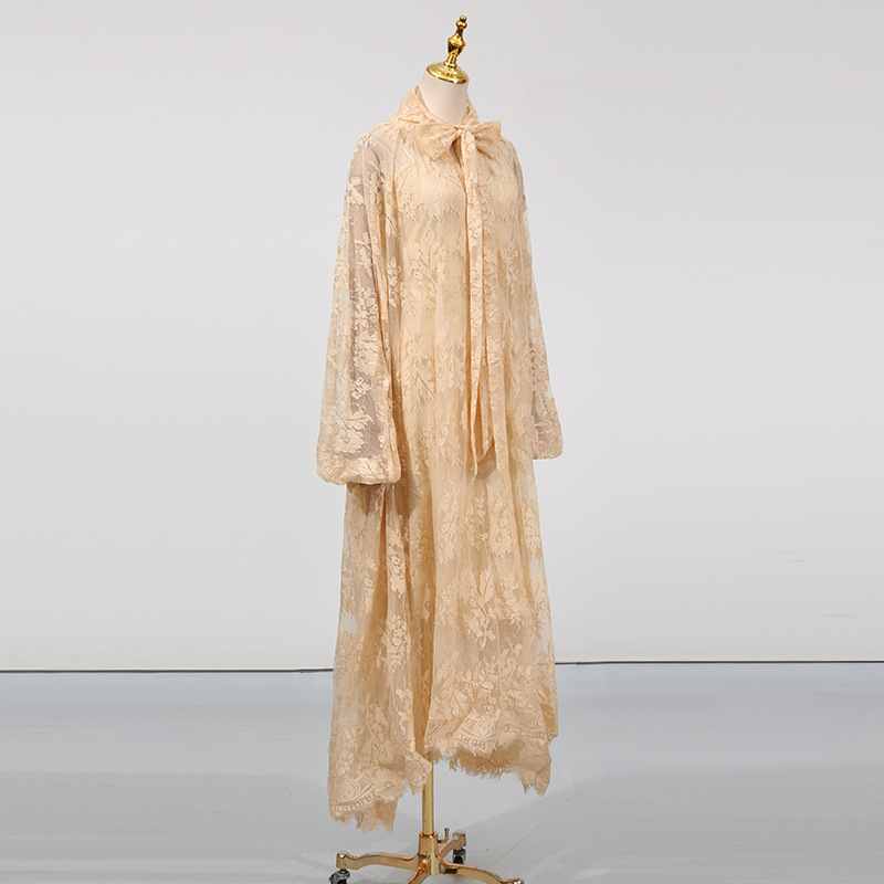 Loose fashion long dress summer long sleeve dress