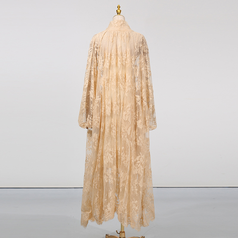 Loose fashion long dress summer long sleeve dress