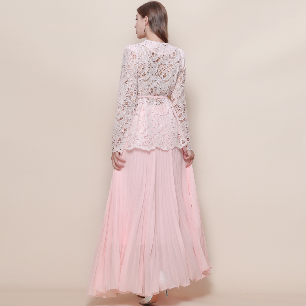 Slim inside the ride skirt high waist shirt 3pcs set for women