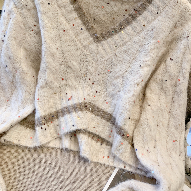 Twist wears outside tops pullover sweater for women