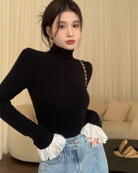 Autumn and winter tops bottoming shirt for women