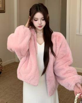 Thermal fur coat autumn and winter coat for women