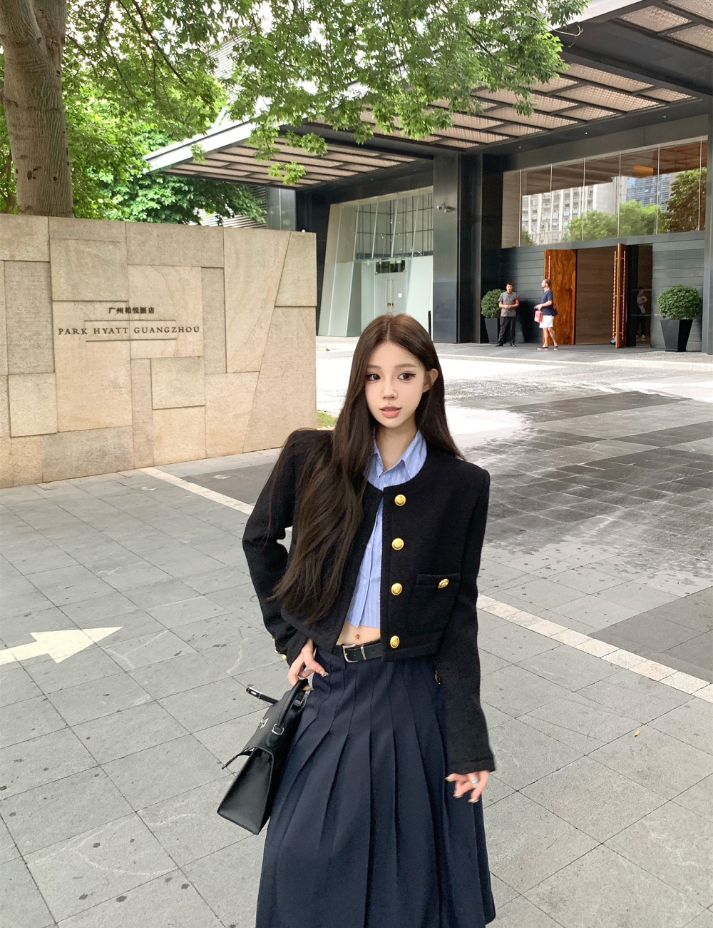 Autumn and winter clip cotton chanelstyle jacket