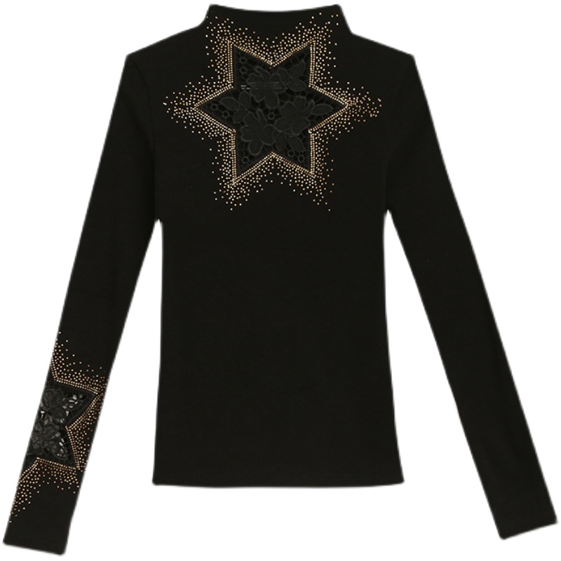 Long sleeve thermal bottoming shirt thick unique tops