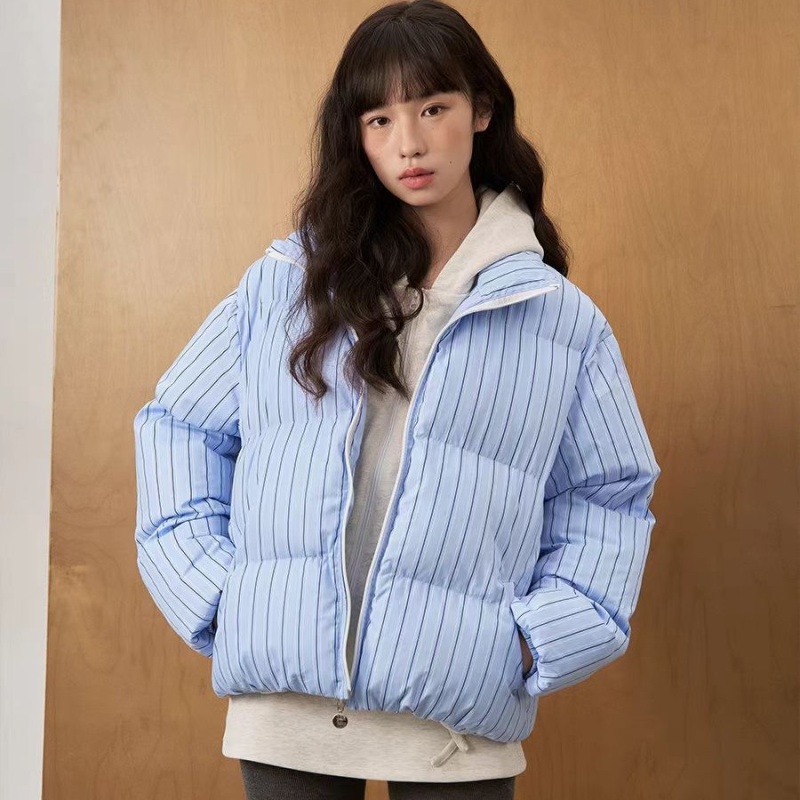 Winter Pseudo-two coat thermal thick cotton coat for women