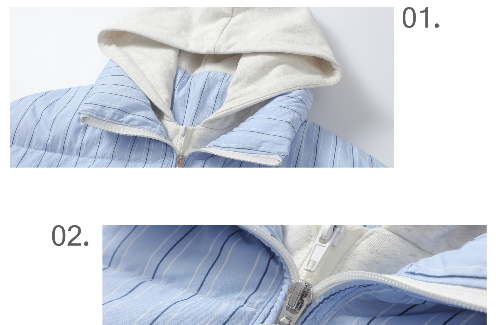 Winter Pseudo-two coat thermal thick cotton coat for women