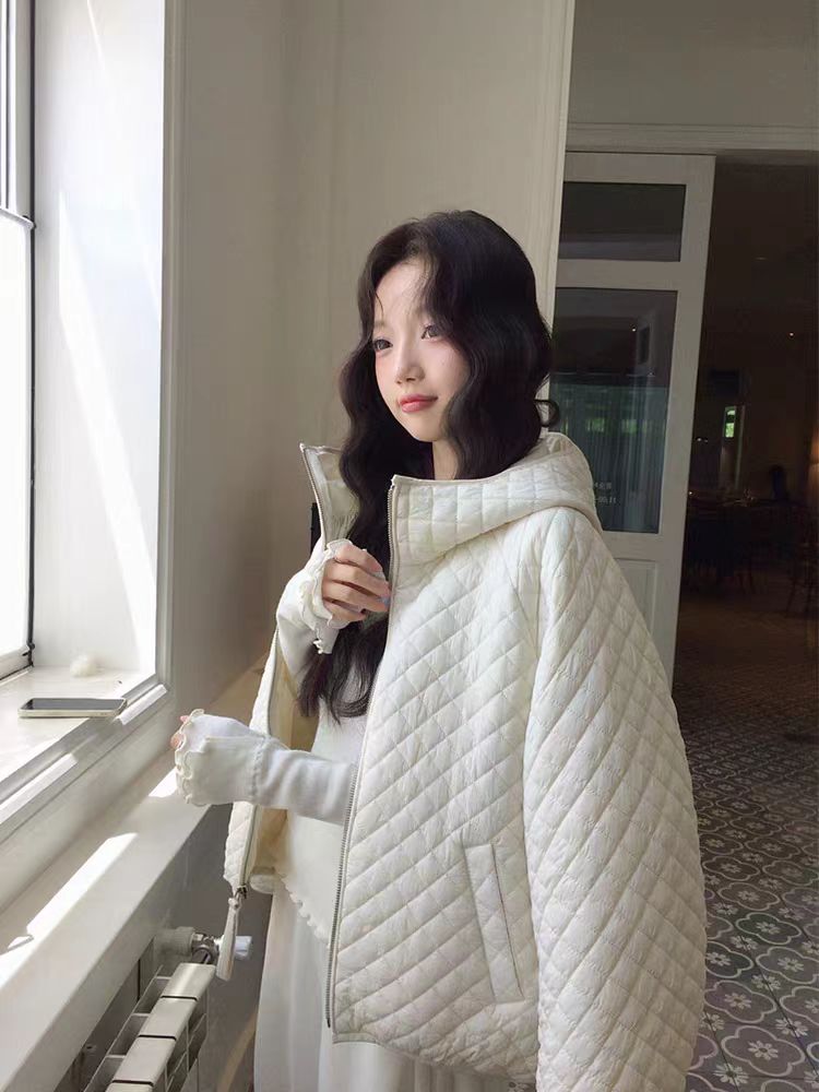 Loose student Korean style cotton coat thermal slim coat