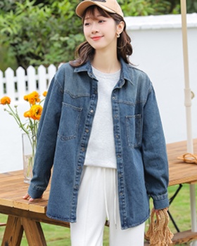 Casual retro soft all-match loose Korean style tops