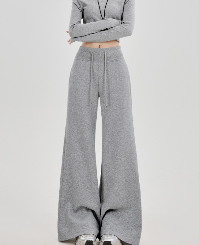 Sports sweatpants Casual wide leg pants for women