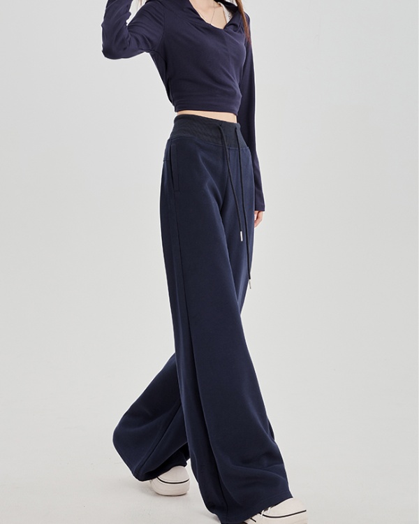 Sports sweatpants Casual wide leg pants for women