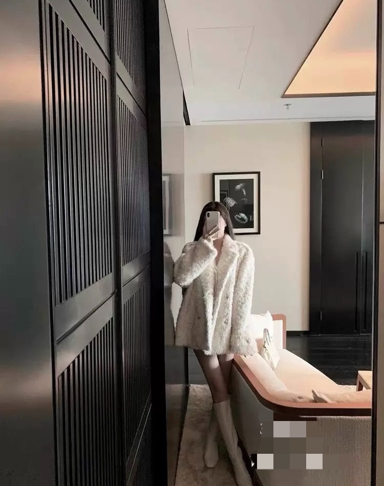 Winter velvet jacket thick overcoat for women