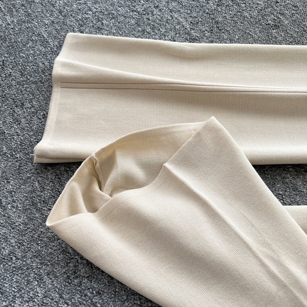 Loose coat temperament vest 3pcs set for women