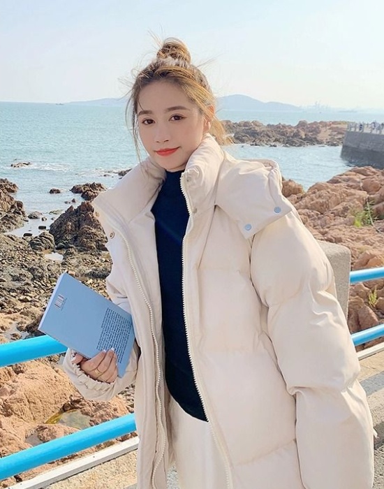 Short loose hooded cotton coat slim winter black coat