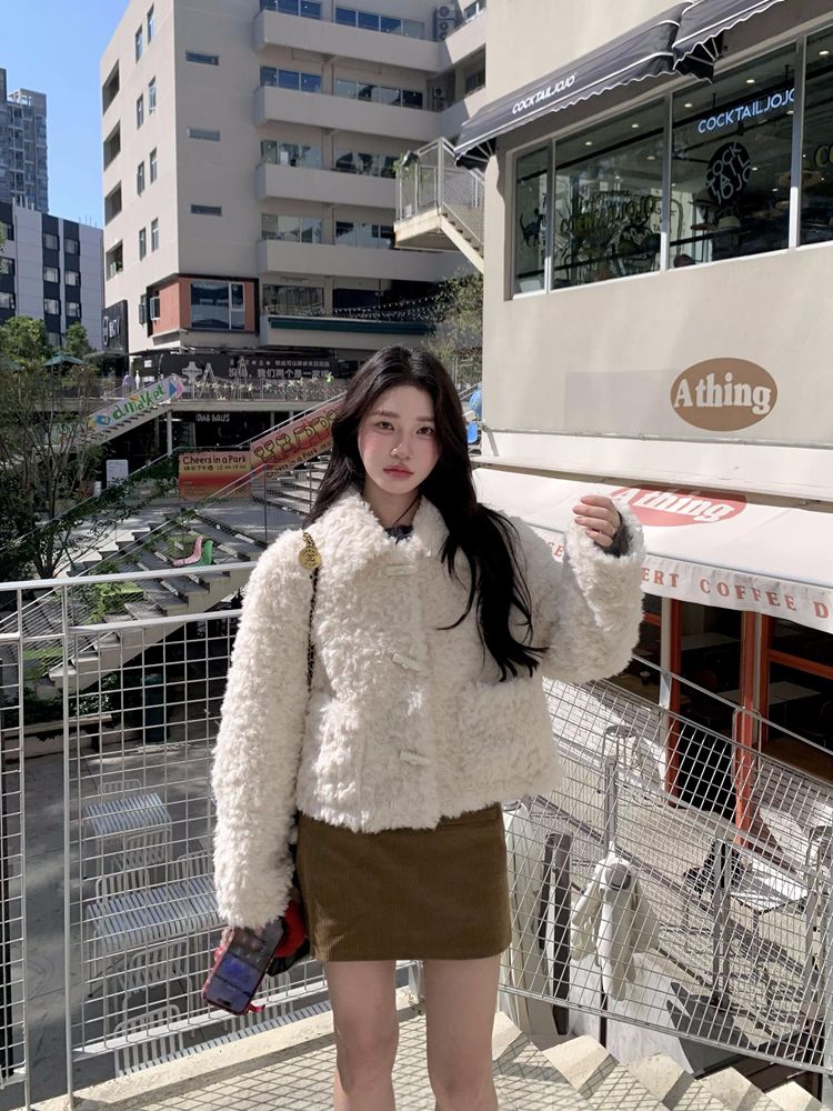 Western style tops winter coat for women