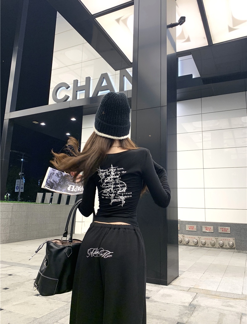 Sports bottoming shirt T-shirt 2pcs set for women