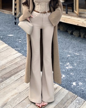 Casual pants micro speaker long pants