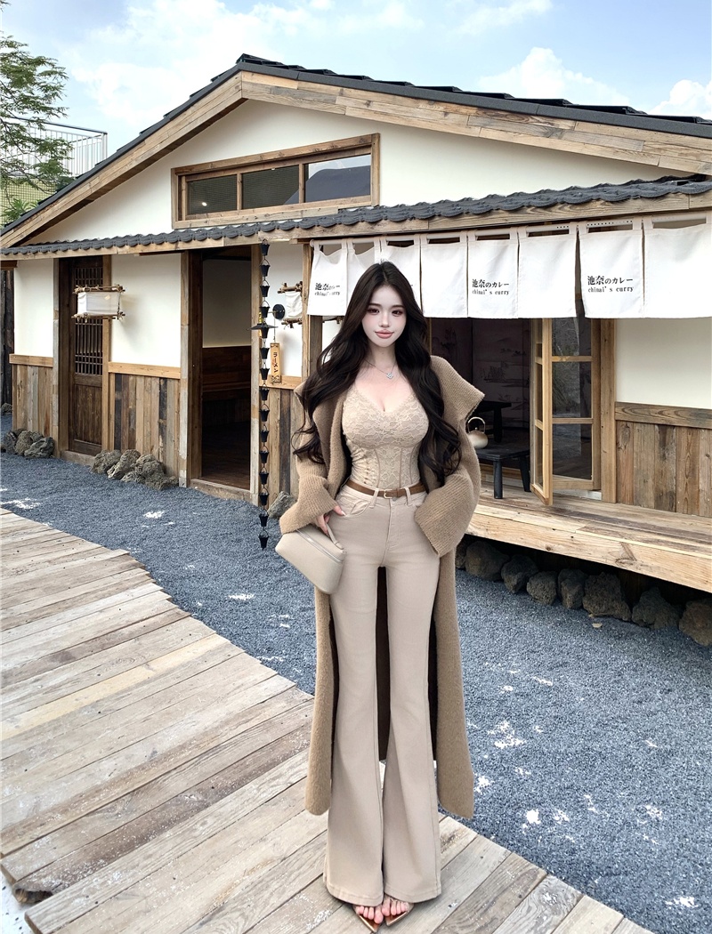 Casual pants micro speaker long pants