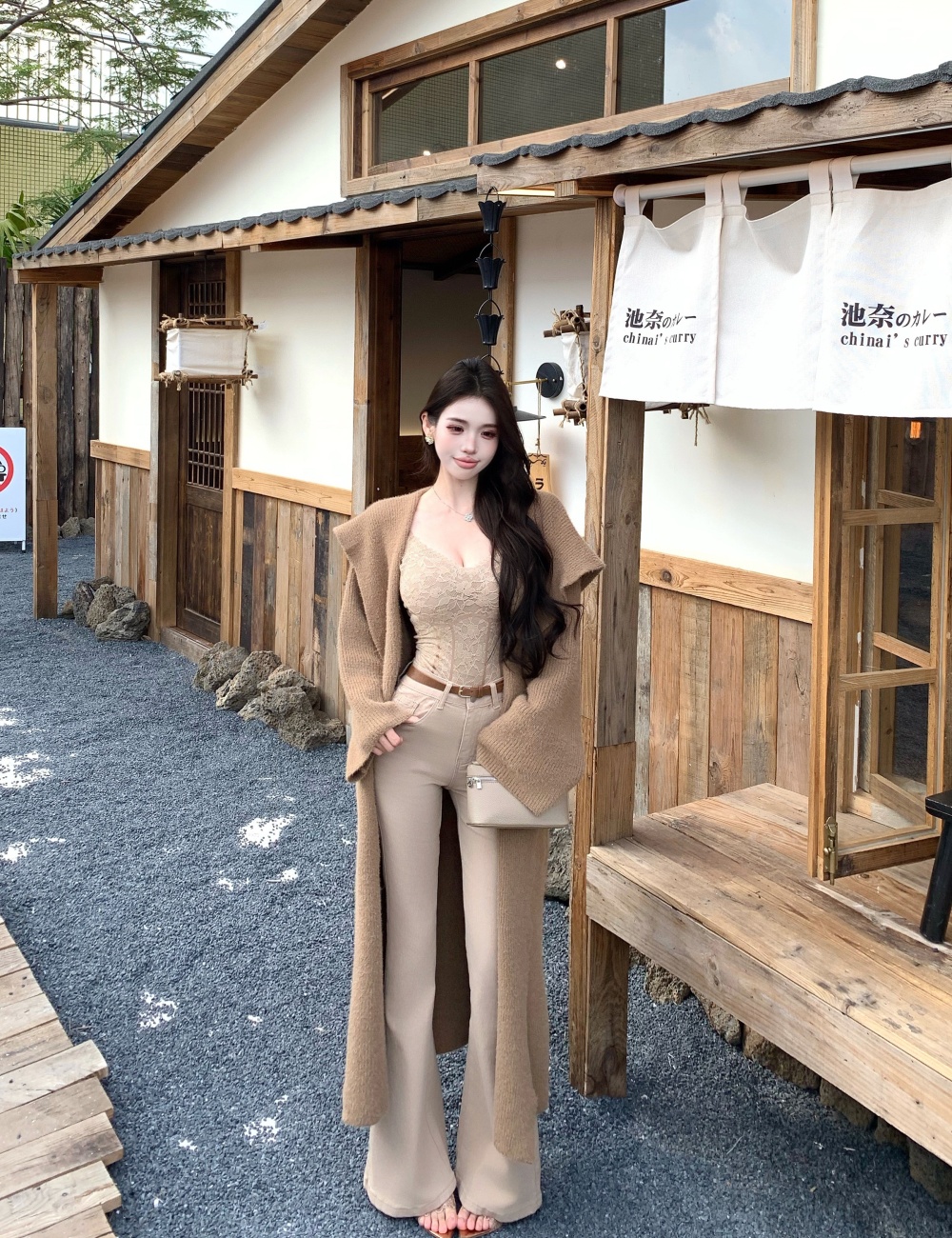 Casual pants micro speaker long pants