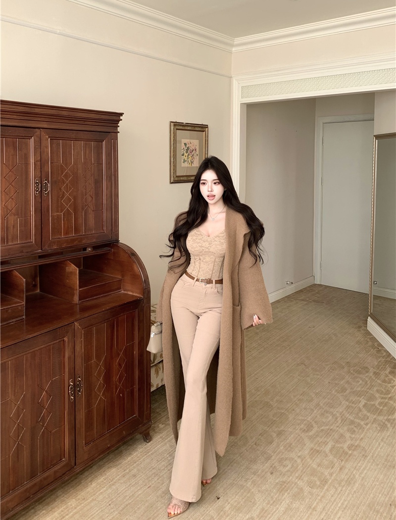 Casual pants micro speaker long pants