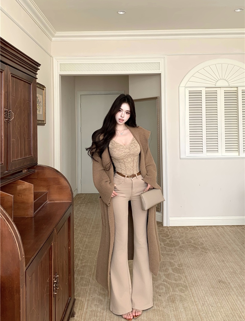 Casual pants micro speaker long pants