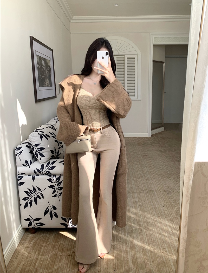 Casual pants micro speaker long pants