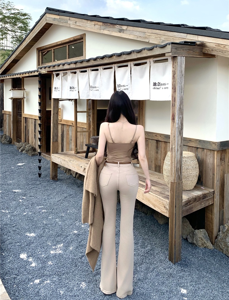 Casual pants micro speaker long pants