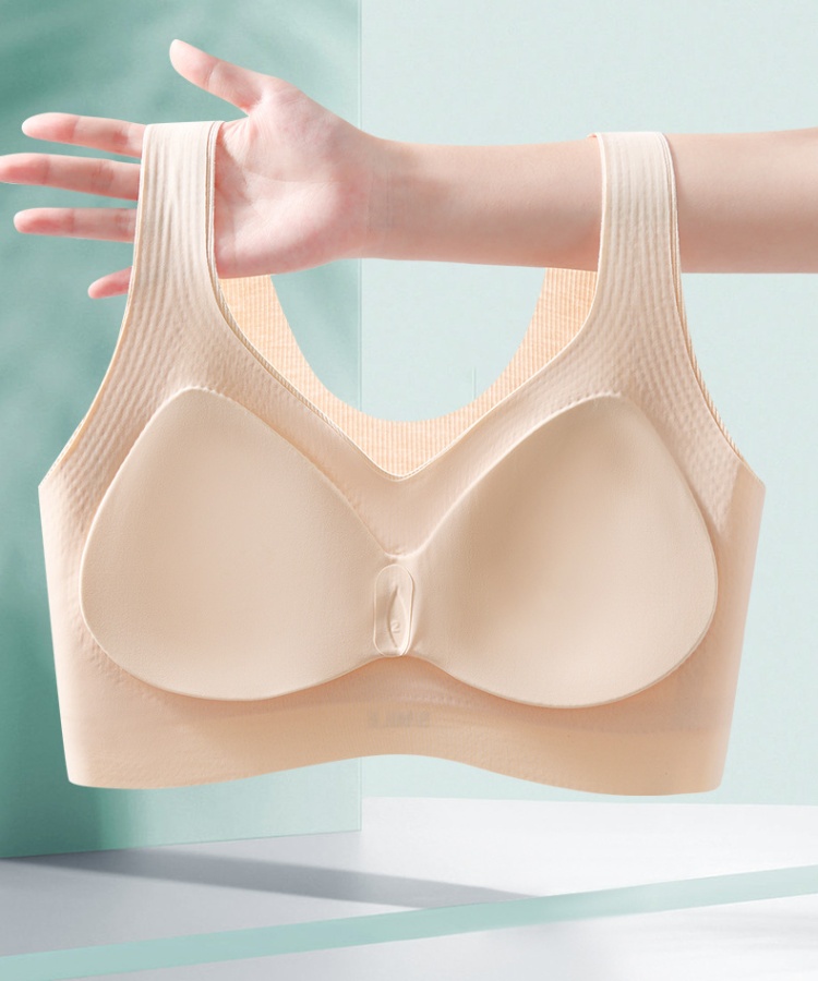 No rims gather tracelessness Bra Korean style beauty back underwear