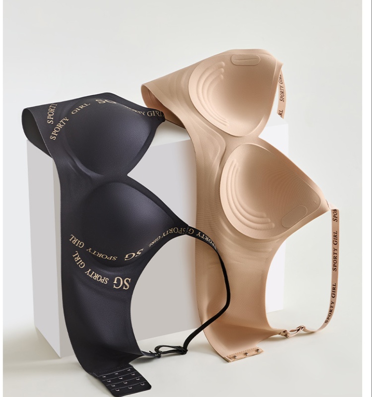 Breathable letters underwear gather foundation