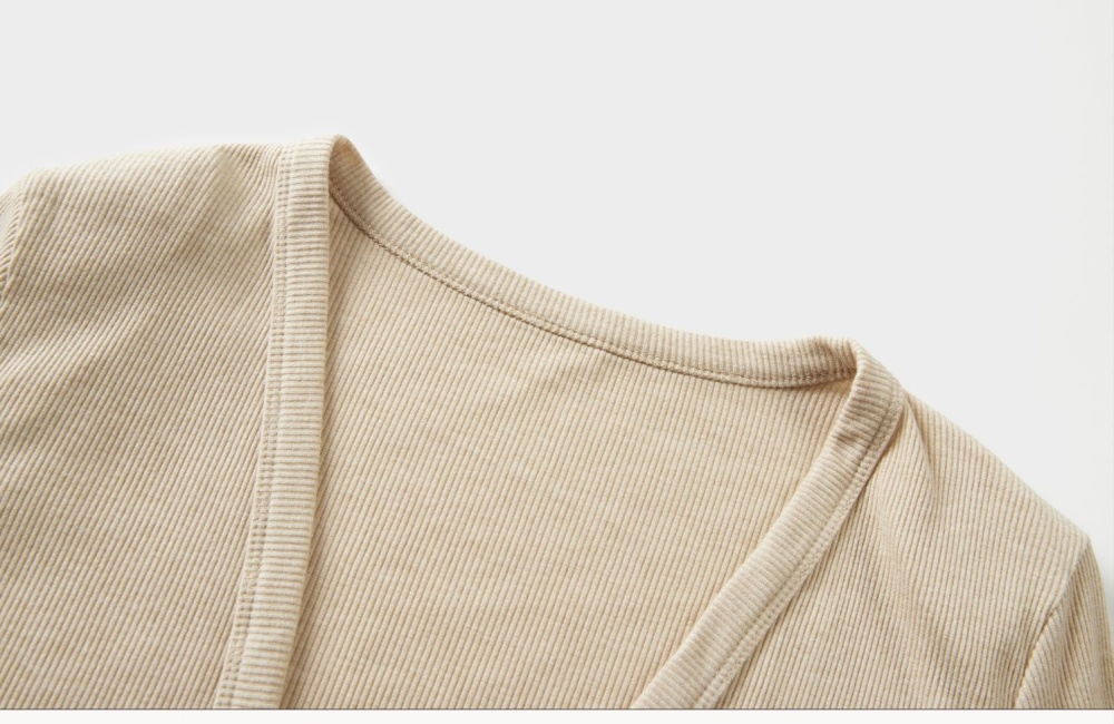 Autumn sling show young slim plaid cardigan 2pcs set