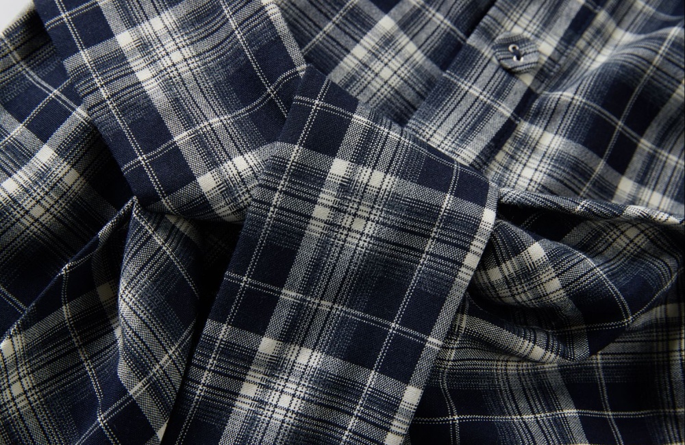 Autumn sling show young slim plaid cardigan 2pcs set