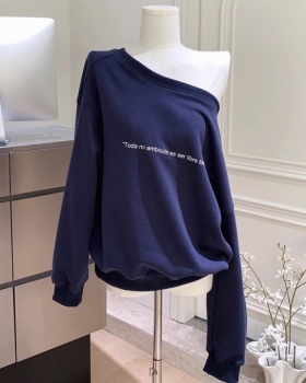 American style tops autumn and winter hoodie for women