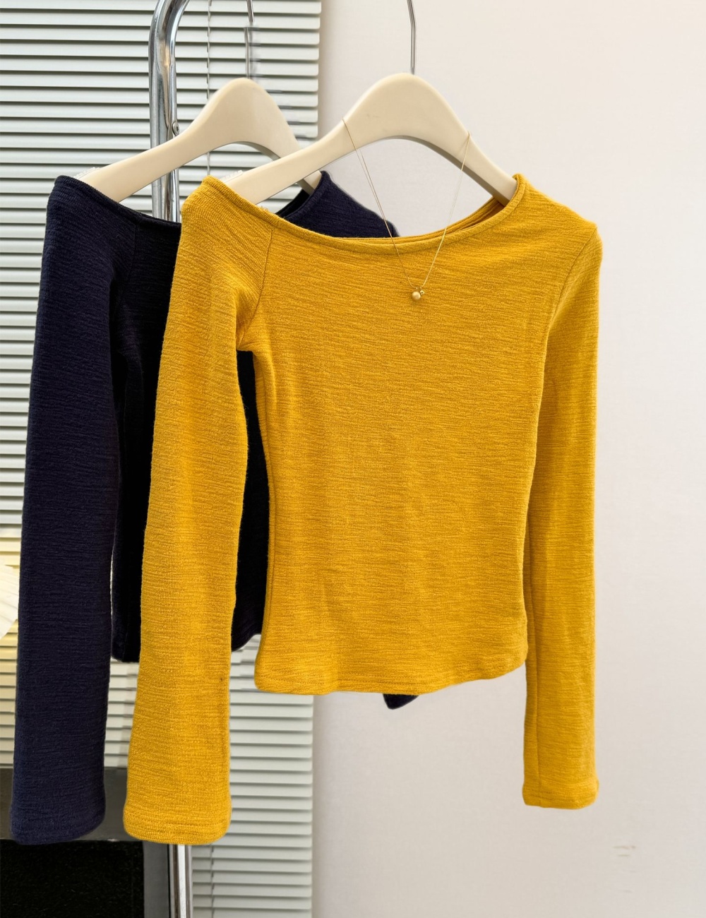 Unique inside the ride tops autumn slim T-shirt