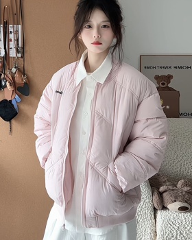 Thermal loose cotton coat all-match coat for women