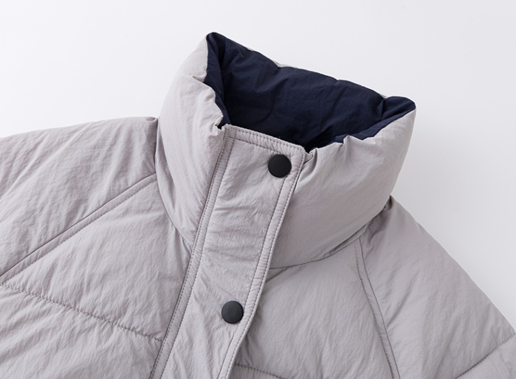 Commuting mixed colors cotton coat fashion coat