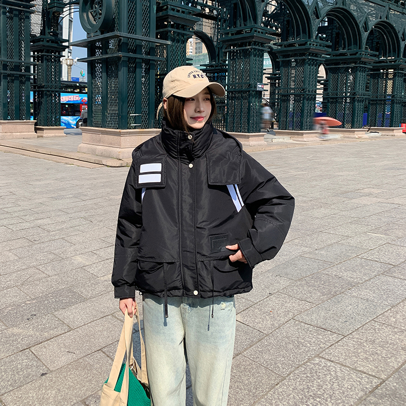 Fashion wears outside cotton coat Korean style winter coat