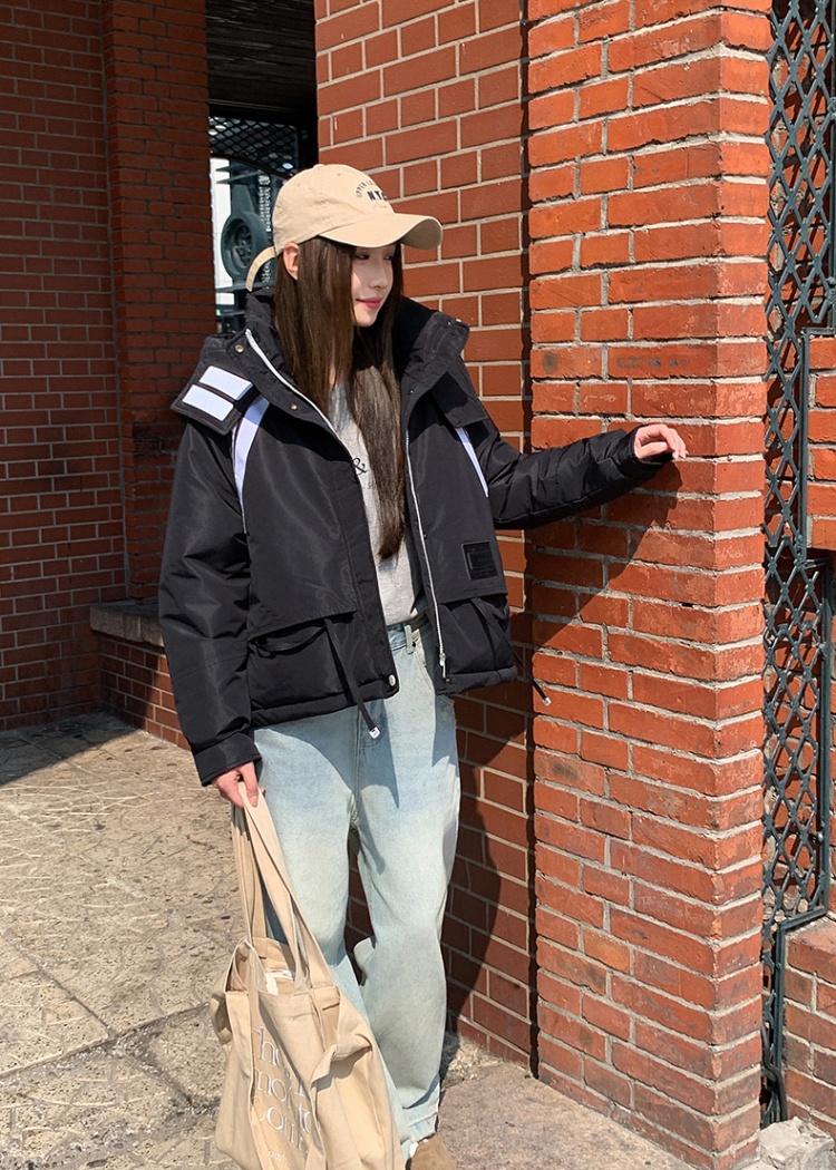 Fashion wears outside cotton coat Korean style winter coat